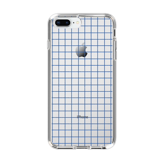 Slim Protection Case［ Original - Favorite Color Check - Blue ］