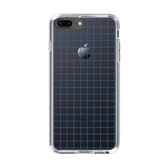 Slim Protection Case［ Original - Favorite Color Check - Blue ］