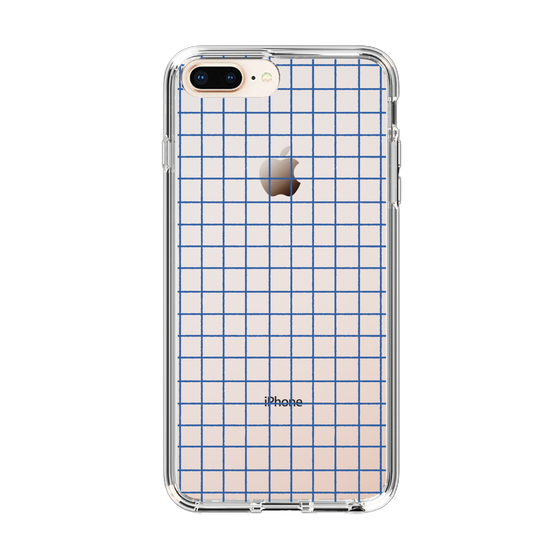 Slim Protection Case［ Original - Favorite Color Check - Blue ］