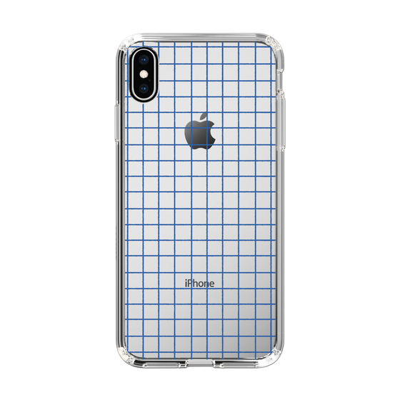Slim Protection Case［ Original - Favorite Color Check - Blue ］
