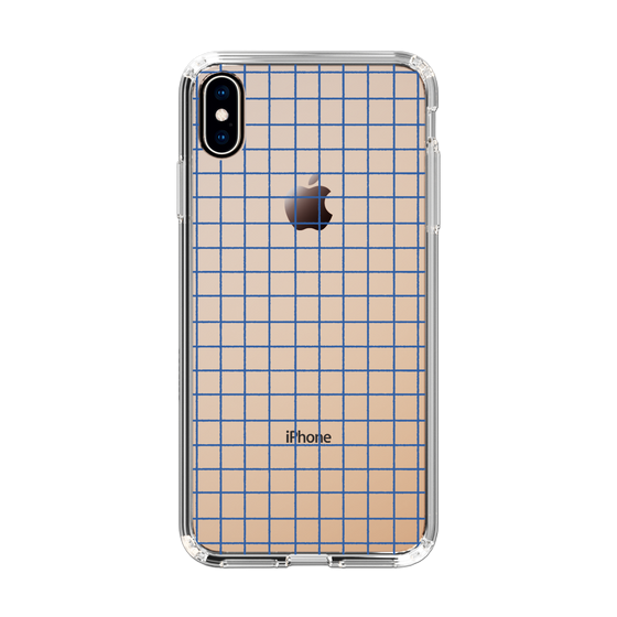 Slim Protection Case［ Original - Favorite Color Check - Blue ］