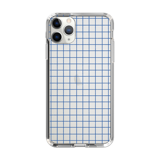 Slim Protection Case［ Original - Favorite Color Check - Blue ］