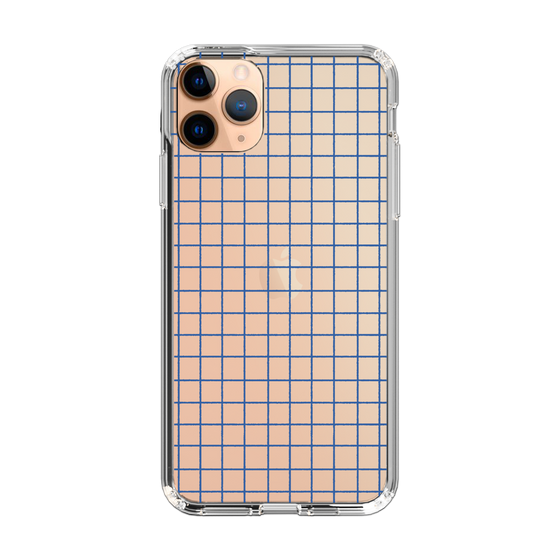 Slim Protection Case［ Original - Favorite Color Check - Blue ］