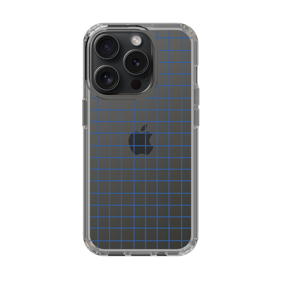 Slim Protection Case［ Original - Favorite Color Check - Blue ］