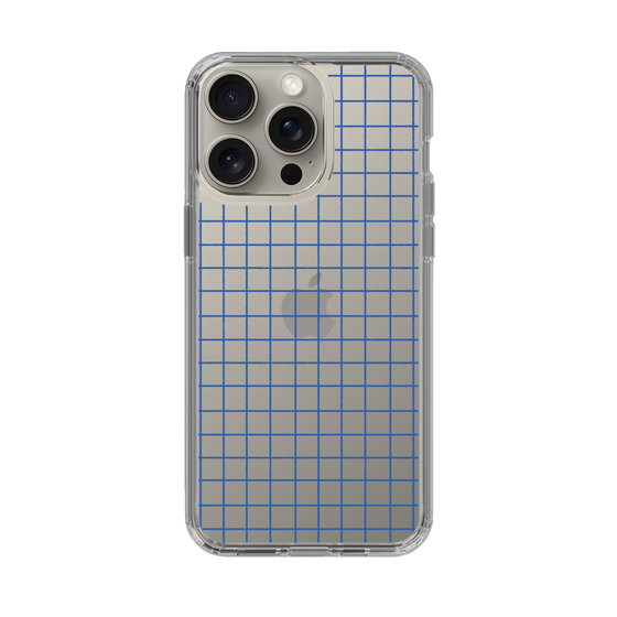 Slim Protection Case［ Original - Favorite Color Check - Blue ］