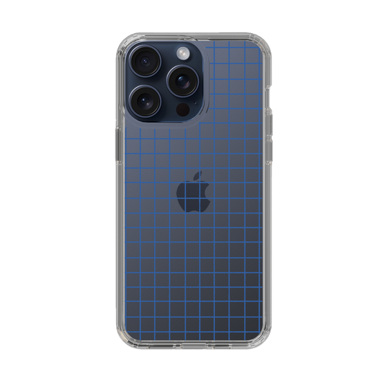Slim Protection Case［ Original - Favorite Color Check - Blue ］