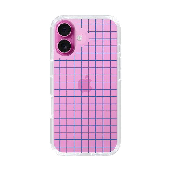 Slim Protection Case［ Original - Favorite Color Check - Blue ］