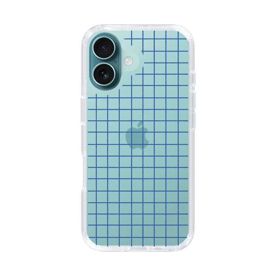 Slim Protection Case［ Original - Favorite Color Check - Blue ］