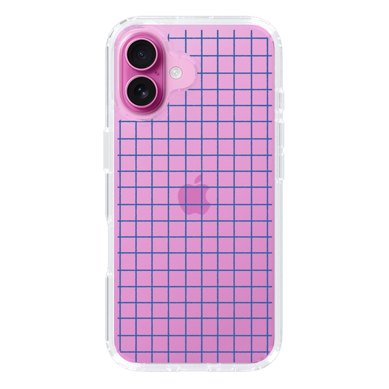 Slim Protection Case［ Original - Favorite Color Check - Blue ］