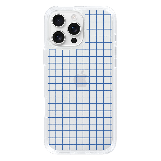 Slim Protection Case［ Original - Favorite Color Check - Blue ］