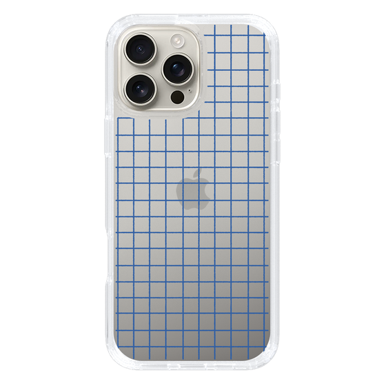 Slim Protection Case［ Original - Favorite Color Check - Blue ］