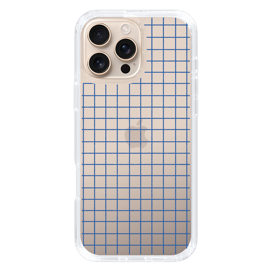 Slim Protection Case［ Original - Favorite Color Check - Blue ］