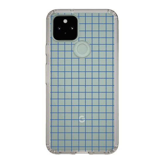 Slim Protection Case［ Original - Favorite Color Check - Blue ］