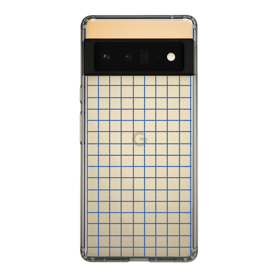 Slim Protection Case［ Original - Favorite Color Check - Blue ］