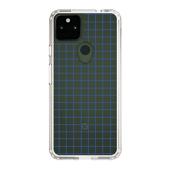 Slim Protection Case［ Original - Favorite Color Check - Blue ］