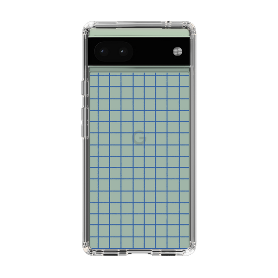 Slim Protection Case［ Original - Favorite Color Check - Blue ］