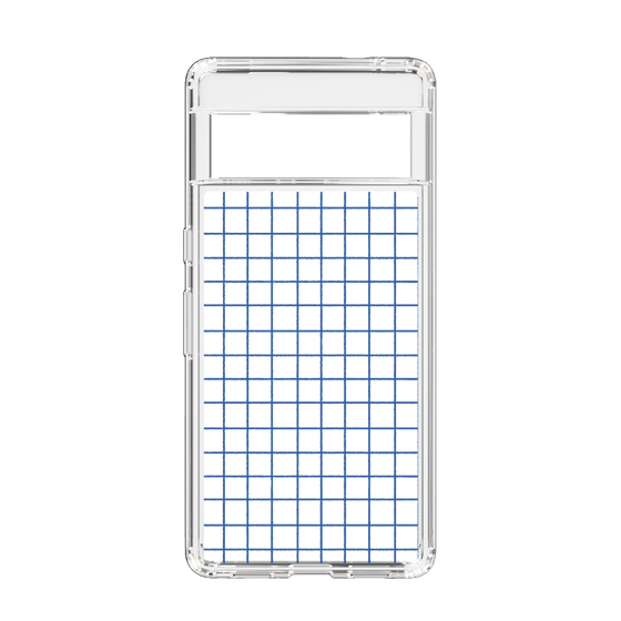Slim Protection Case［ Original - Favorite Color Check - Blue ］