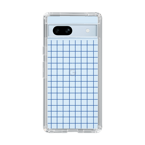 Slim Protection Case［ Original - Favorite Color Check - Blue ］