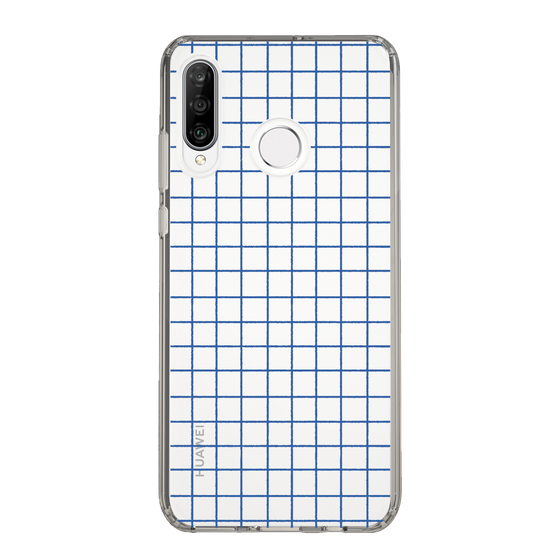Slim Protection Case［ Original - Favorite Color Check - Blue ］