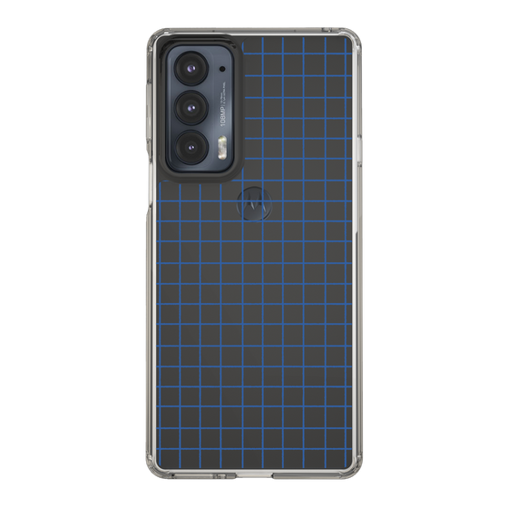 Slim Protection Case［ Original - Favorite Color Check - Blue ］