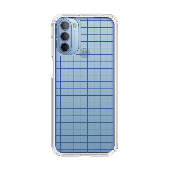 Slim Protection Case［ Original - Favorite Color Check - Blue ］