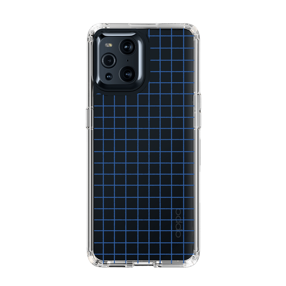 Slim Protection Case［ Original - Favorite Color Check - Blue ］