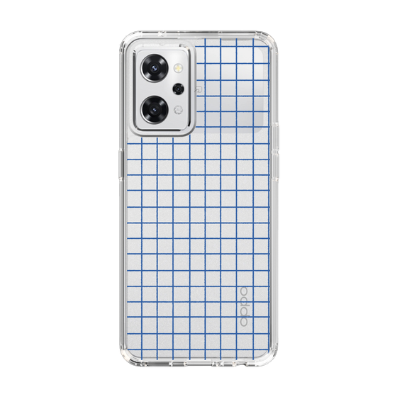 Slim Protection Case［ オリジナル - 推し色チェック - Blue ］