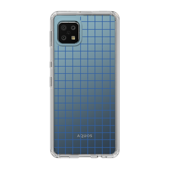 Slim Protection Case［ Original - Favorite Color Check - Blue ］