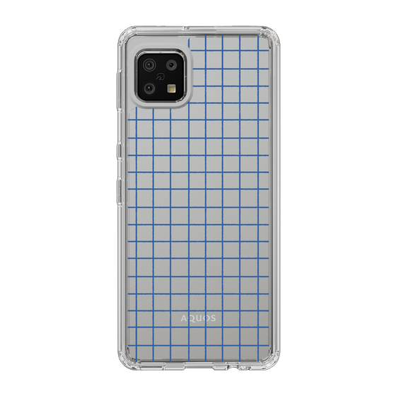 Slim Protection Case［ Original - Favorite Color Check - Blue ］