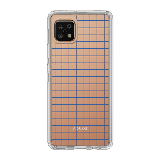 Slim Protection Case［ Original - Favorite Color Check - Blue ］
