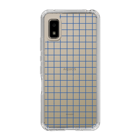 Slim Protection Case［ Original - Favorite Color Check - Blue ］