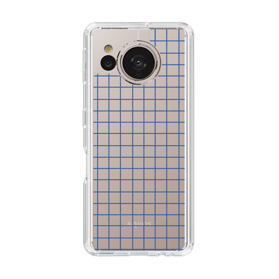 Slim Protection Case［ Original - Favorite Color Check - Blue ］