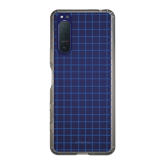Slim Protection Case［ Original - Favorite Color Check - Blue ］
