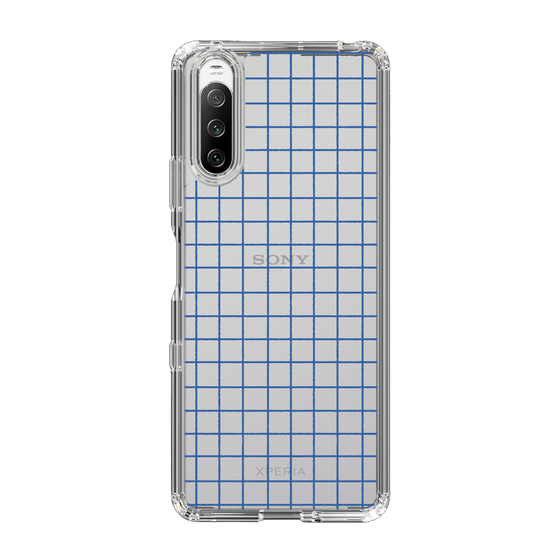 Slim Protection Case［ Original - Favorite Color Check - Blue ］