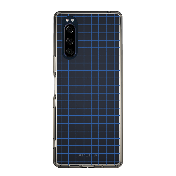 Slim Protection Case［ Original - Favorite Color Check - Blue ］