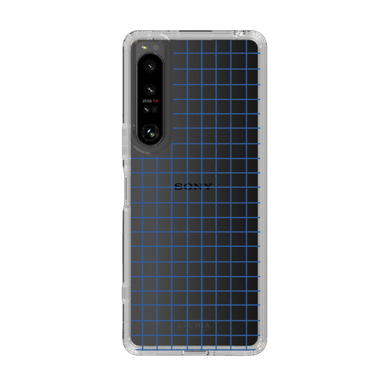Slim Protection Case［ Original - Favorite Color Check - Blue ］