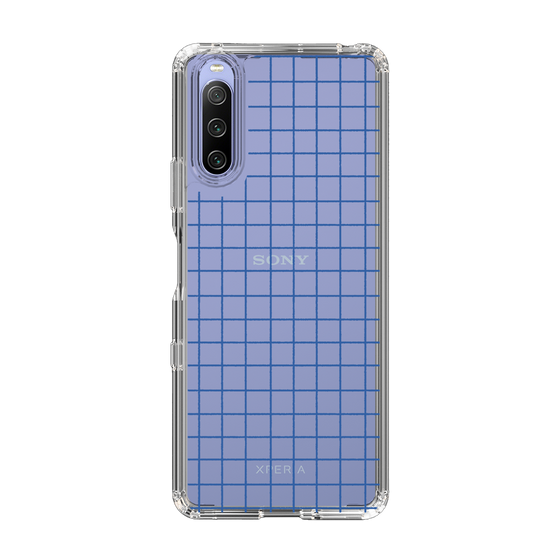 Slim Protection Case［ Original - Favorite Color Check - Blue ］