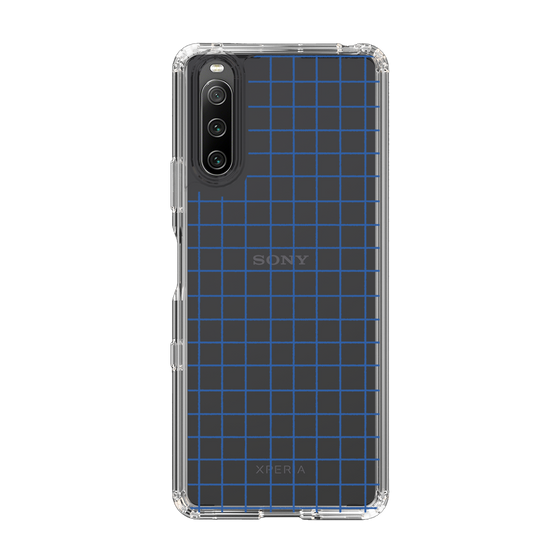 Slim Protection Case［ Original - Favorite Color Check - Blue ］