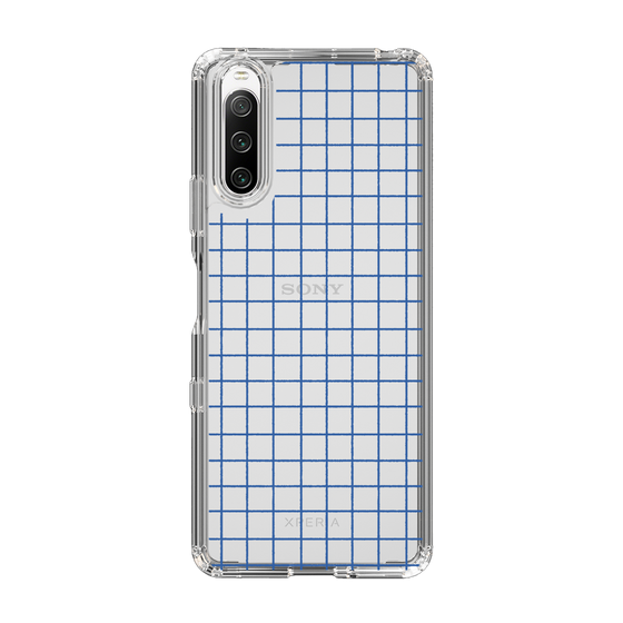 Slim Protection Case［ Original - Favorite Color Check - Blue ］