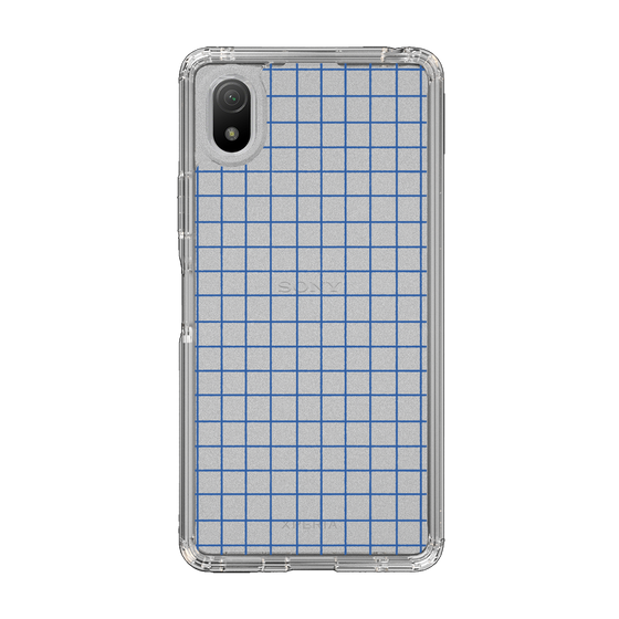Slim Protection Case［ Original - Favorite Color Check - Blue ］