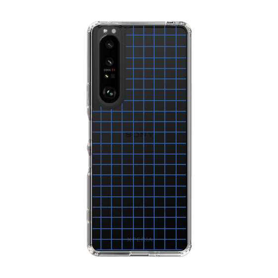 Slim Protection Case［ Original - Favorite Color Check - Blue ］