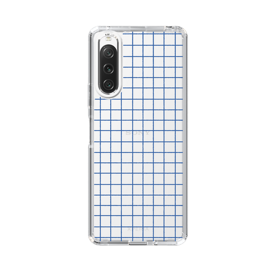 Slim Protection Case［ Original - Favorite Color Check - Blue ］