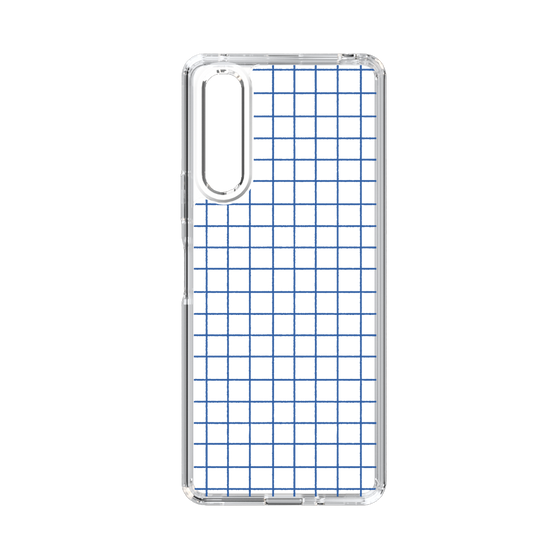 Slim Protection Case［ Original - Favorite Color Check - Blue ］