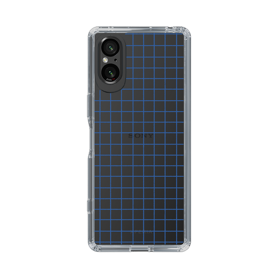 Slim Protection Case［ Original - Favorite Color Check - Blue ］