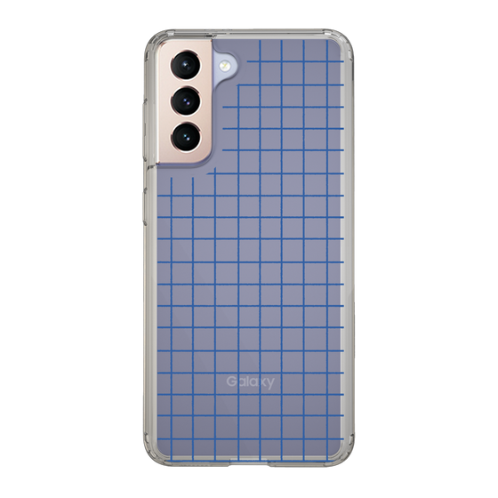 Slim Protection Case［ Original - Favorite Color Check - Blue ］