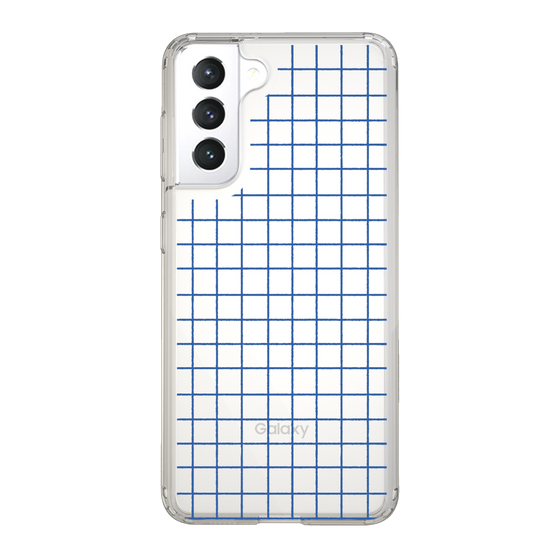 Slim Protection Case［ Original - Favorite Color Check - Blue ］