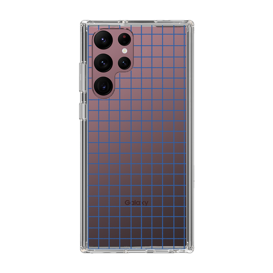 Slim Protection Case［ Original - Favorite Color Check - Blue ］