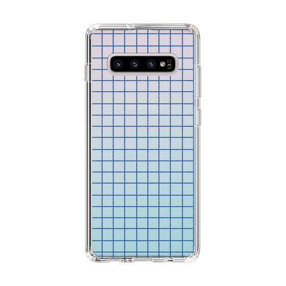 Slim Protection Case［ Original - Favorite Color Check - Blue ］