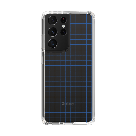 Slim Protection Case［ Original - Favorite Color Check - Blue ］