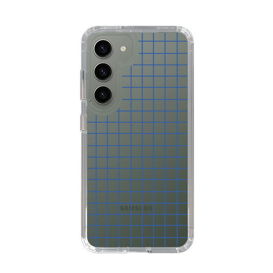 Slim Protection Case［ Original - Favorite Color Check - Blue ］